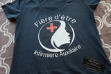 T-shirt women infirmière qc fr