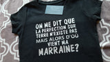 T-shirt women marraine qc fr