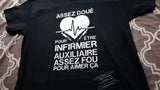 T-shirt men infirmier auxiliaire qc fr