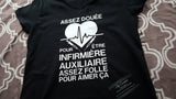 T-shirt women infirmière auxiliaire qc fr