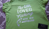 T-shirt women fishing