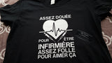 T-shirt women infirmiere qc fr