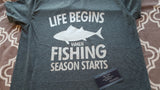 T-shirt men fishing pêche