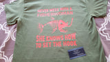 T-shirt women fishing pêche qc fr
