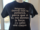 T-shirt pour Femme seigneur claque humour