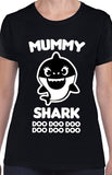 T-shirt femme mummy shark