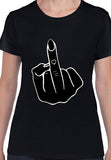 T-shirt femme finger fuck
