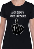 T-shirt femme mon corps qc fr
