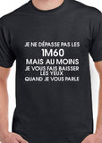 T-shirt femme 1m60 baisser yeux qc fr