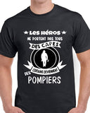 T-shirt homme pompier qc fr