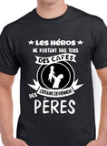 T-shirt homme père papa qc fr