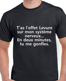 T-shirt homme effet levure qc fr