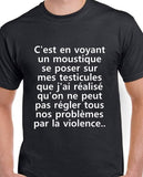 T-shirt homme moustique testicule qc fr