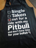 T-shirt vneck women pitbull