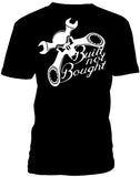 T-shirt men built not bought