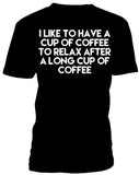 T-shirt men coffee