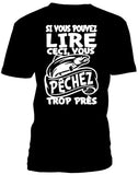T-shirt women fishing fr qc