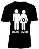 T-shirt men game over