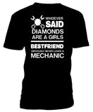 T-shirt women mechanic