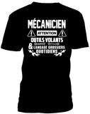 T-shirt women mechanic qc fr