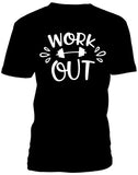 T-shirt men work out