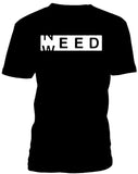 T-shirt men need weed