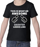 T-shirt women awesome daughter