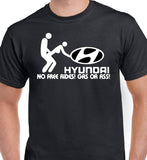 T-shirt women no free rides hyundai