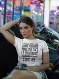 T-shirt pour Femme bonne personne humour