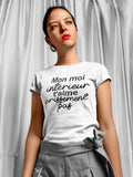 T-shirt pour Femme moi interieur  humour