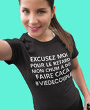 T-Shirt pour homme chum caca vie de couple humour