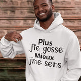 T-Shirt pour Enfant unisex Plus j'te gosse mieux j'me sens humour