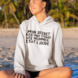 T-Shirt pour homme mon secret pour faire fondre les hommes humour