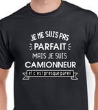 T-shirt homme camioneur qc fr