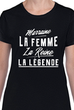 T-shirt femme marraine qc fr