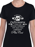 T-shirt femme maman infirmière qc fr