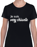 T-shirt femme very chiante qc fr