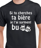T-shirt homme bière qc fr