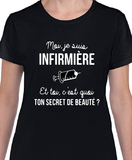 T-shirt femme infirmière qc fr