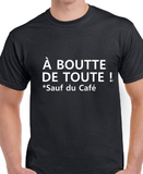 T-shirt homme à boutte sauf café qc fr