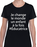 T-shirt femme éducatrice qc fr