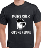 T-shirt homme moins cher femme bière qc fr