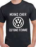 T-shirt homme moins cher femme Volkswagen qc fr