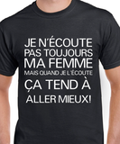 T-shirt men ma femme qc fr