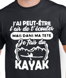 T-Shirt Vneck pour femme kayak sport