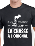 T-Shirt Vneck pour femme chasse orignal
