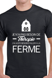 Hoodie Unisex ferme fermier fermière