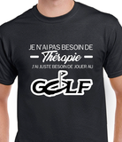 T-Shirt pour homme golf sport