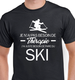 T-shirt pour Femme ski sport