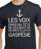 T-Shirt Vneck pour femme Gaspésie